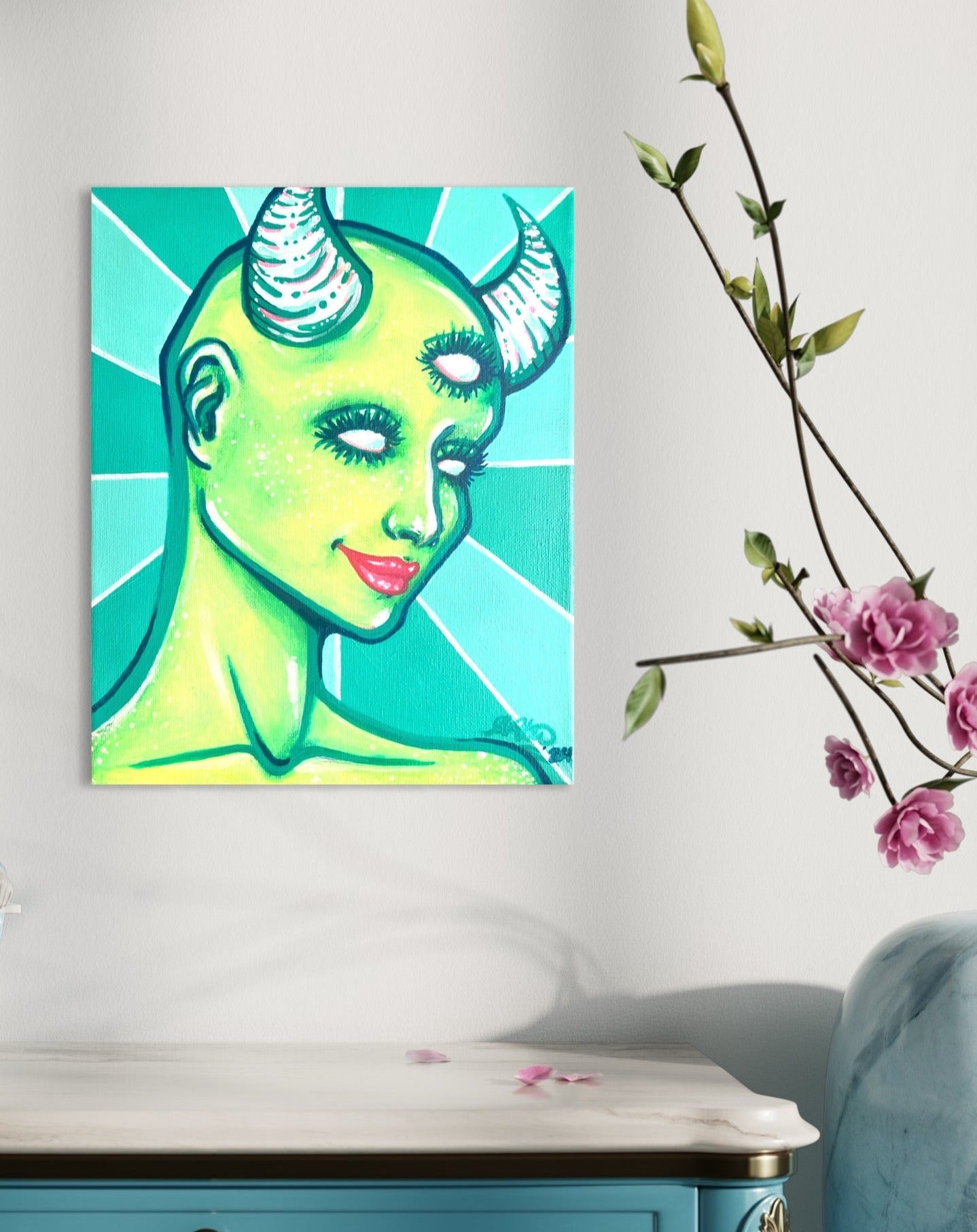 "Embrace Your Demons" 8x10" Print