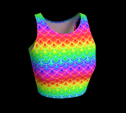 The Never-Ending Rainbow Crop Top