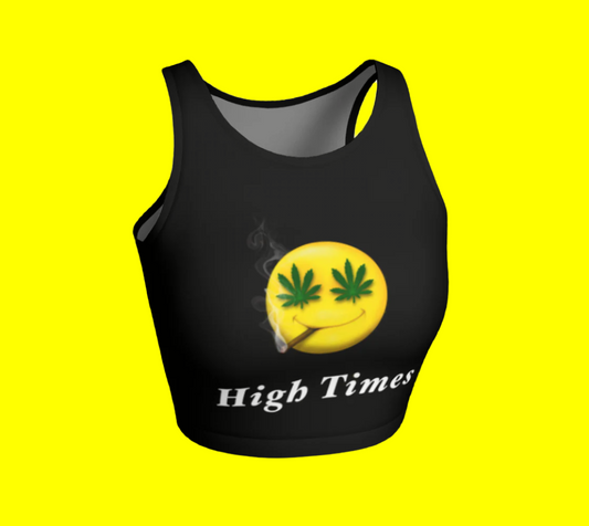 😜 "High Times" Crop Top