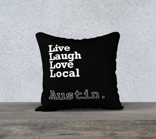 ❤️Local Austin // PILLOW CASE