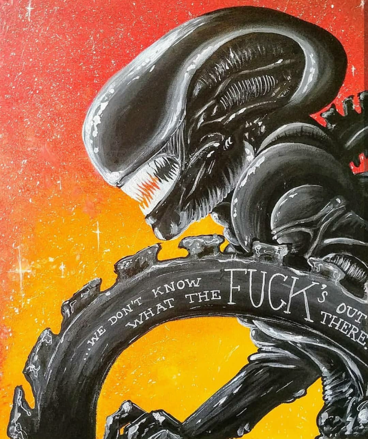 Tribute to Alien ( H. R. Giger )