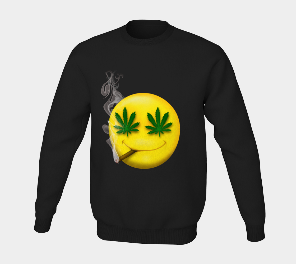 😜 High Guy - Black // Sweatshirt