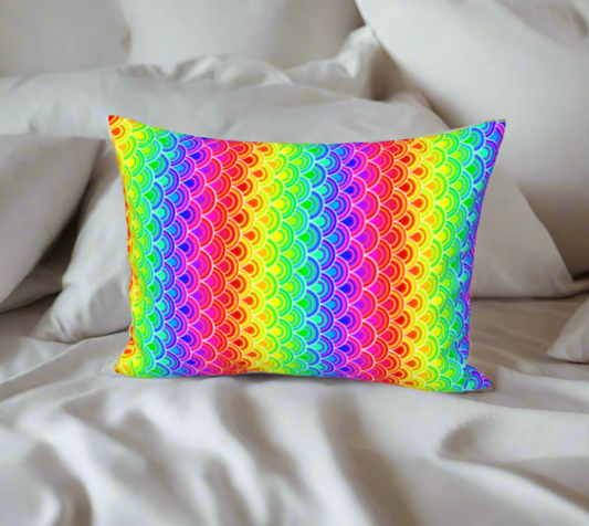 Never ending rainbow // Standard & King Pillow Case